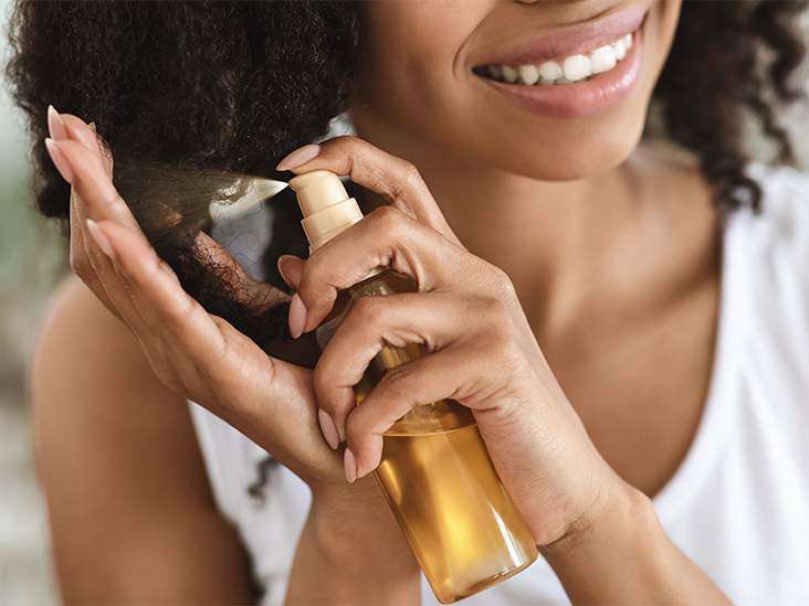 Organic oils for hair