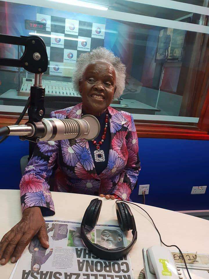 Charity Mwamba-mother in-law during an interview
