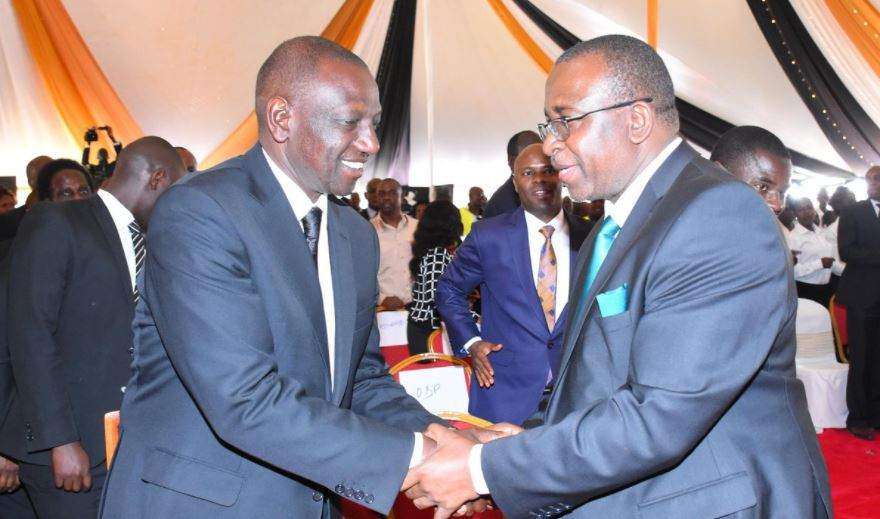Franklin Mithika Linturi and president Ruto