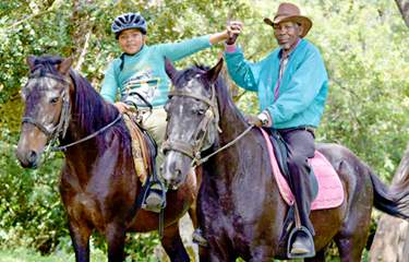 Bantu lodge horse riding