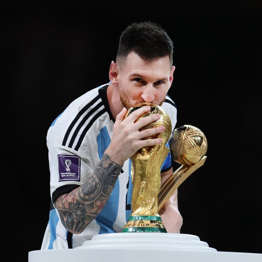 Lionel Messi in 2022 World Cup competition