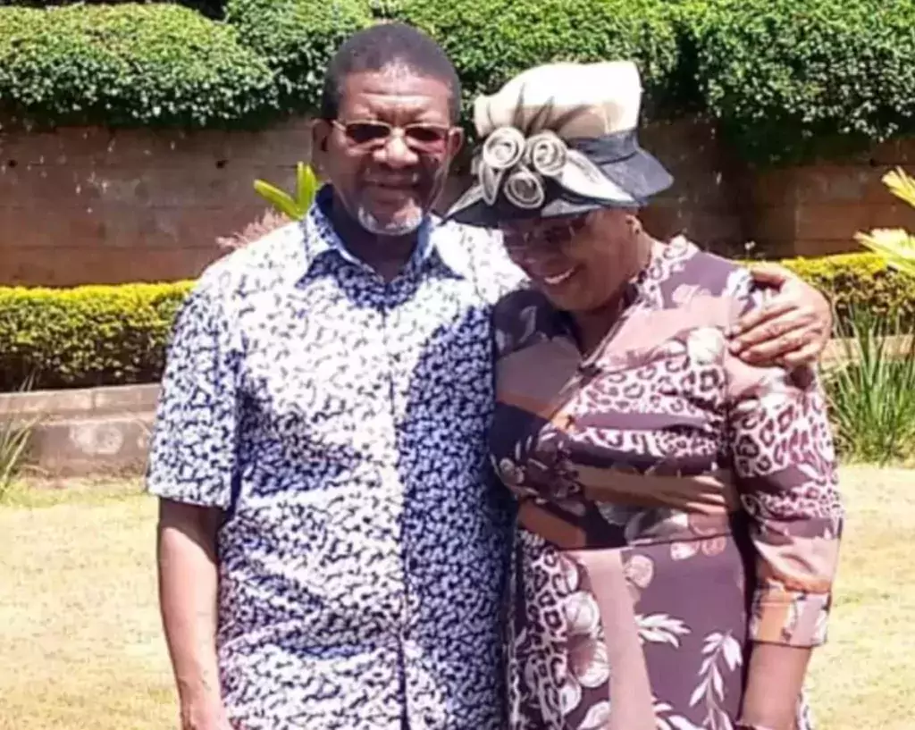 Alice Wahome and her husband