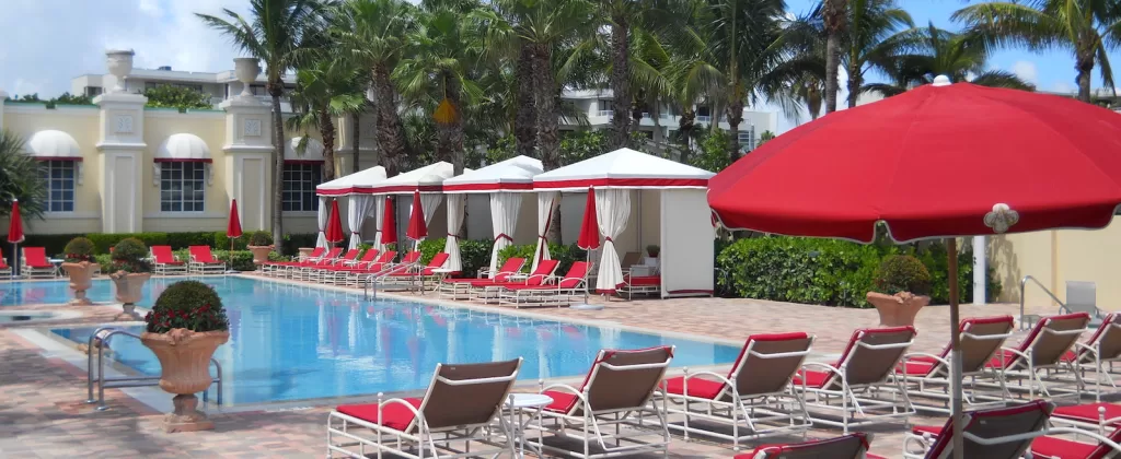 Luxurious Acqualina Resort adult pool